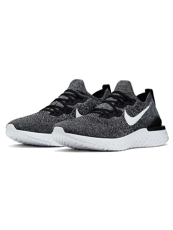 Кроссовки epic react flyknit 2 Nike — изображение 3 из 4, черный/белый