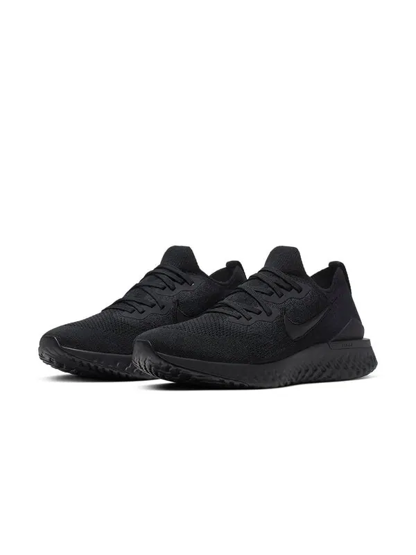 Кроссовки epic react flyknit 2 Nike — изображение 3 из 4, черный