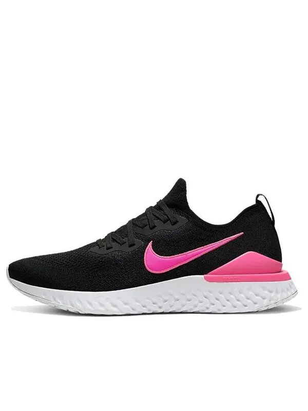 Кроссовки epic react flyknit 2 Nike — изображение 1 из 4, черный-розовый-белый