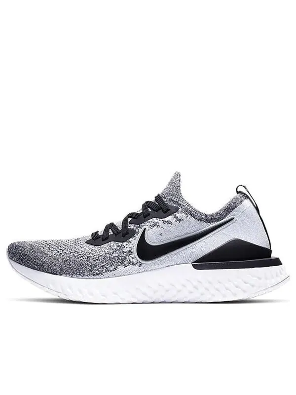 Кроссовки epic react flyknit 2 Nike — изображение 1 из 4, белый/черный