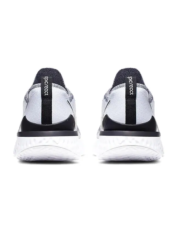 Кроссовки epic react flyknit 2 Nike — изображение 4 из 4, белый/черный