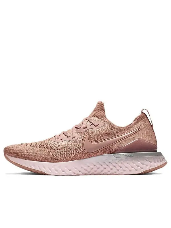 Кроссовки epic react flyknit 2 Nike — изображение 1 из 4, розовый золотистый