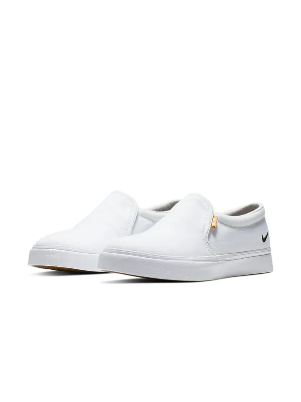 Кроссовки court royale ac slp Nike — изображение 3 из 4, белый/черный