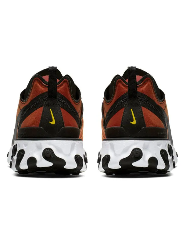 Кроссовки react element 55 премиум Nike — изображение 3 из 4, черный/желтый-белый