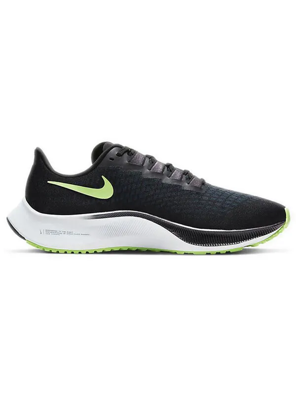 Кроссовки air zoom pegasus 37 Nike — изображение 2 из 4, черный/зеленый