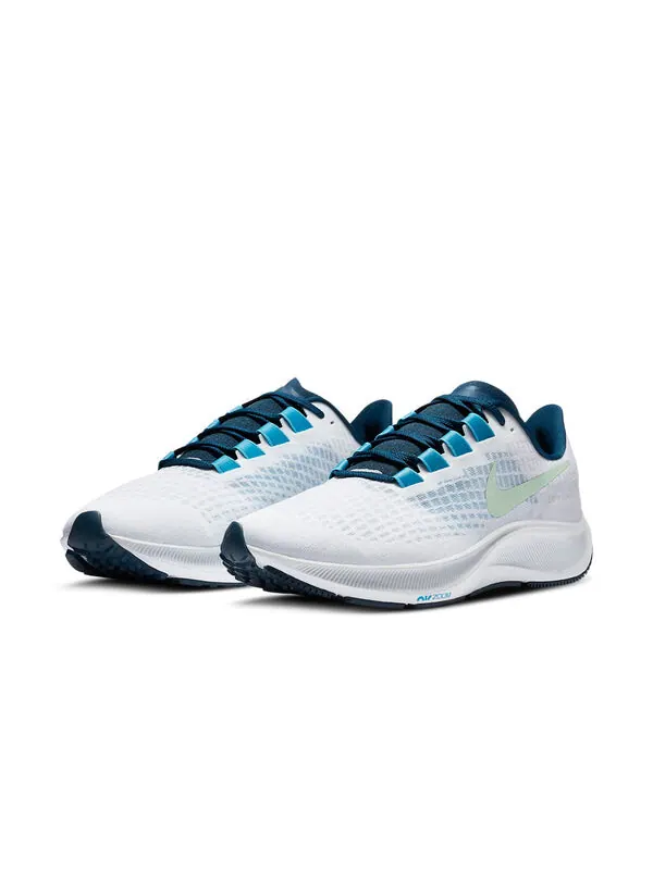 Кроссовки air zoom pegasus 37 Nike — изображение 3 из 4, белый/зеленый