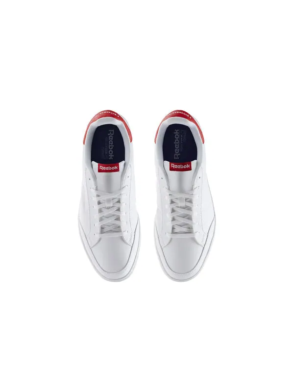 Кроссовки royal smash white sneakers red Reebok — изображение 3 из 4, белый/красный