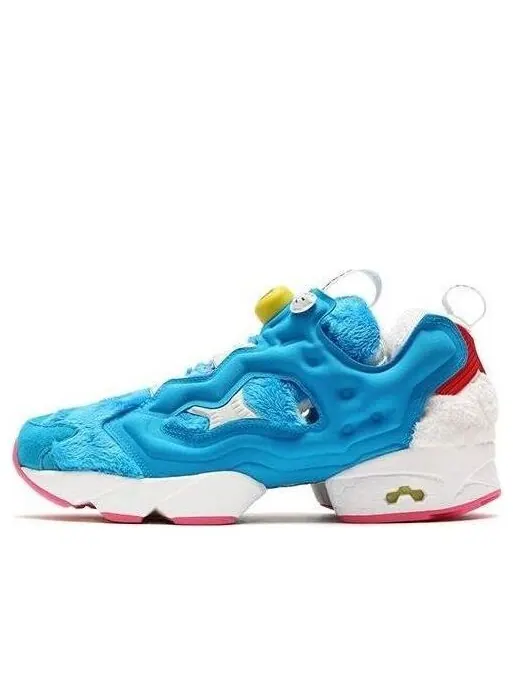 Кроссовки atmos x packer x instapump fury 'doraemon' Reebok — изображение 1 из 4, синий