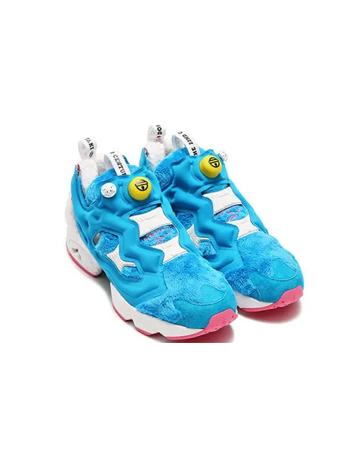 Кроссовки atmos x packer x instapump fury 'doraemon' Reebok — изображение 2 из 4, синий