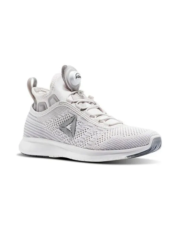 Кроссовки pump plus ultraknit grey/white Reebok — изображение 3 из 4, серый/белый