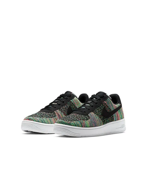 Кроссовки air force 1 low flyknit 2.0 Nike — изображение 3 из 4, черный/розовый--черный
