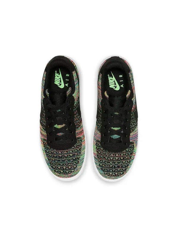 Кроссовки air force 1 low flyknit 2.0 Nike — изображение 4 из 4, черный/розовый--черный