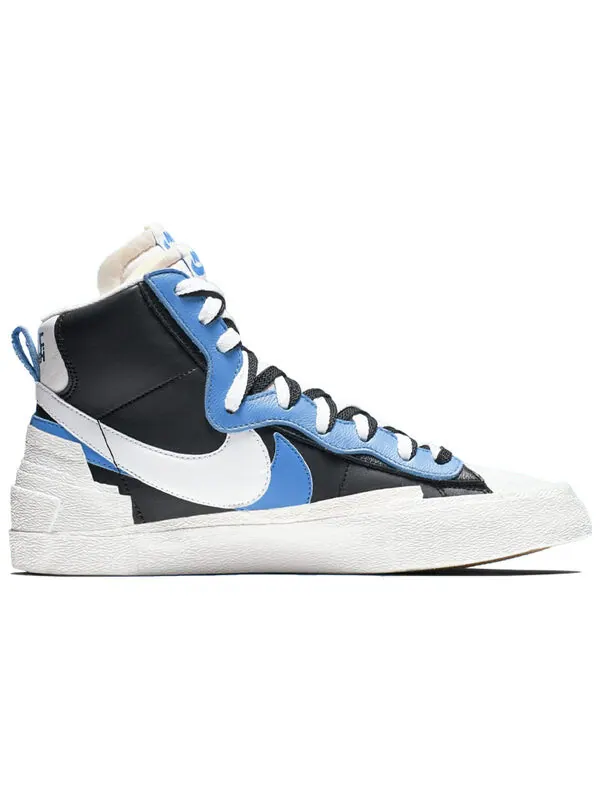 Кроссовки x sacai blazer mid Nike — изображение 2 из 4, черный/белый-синий