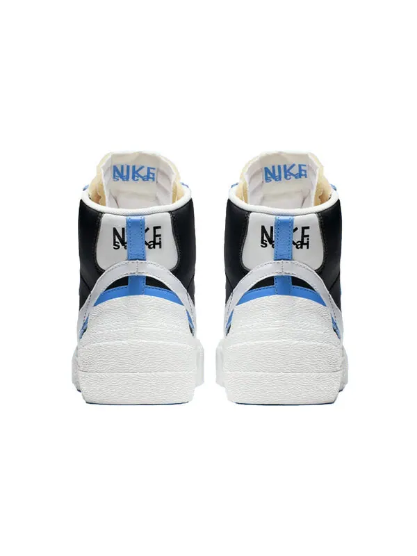 Кроссовки x sacai blazer mid Nike — изображение 4 из 4, черный/белый-синий