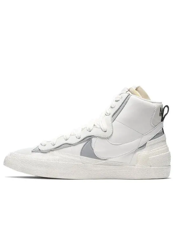Кроссовки x sacai blazer mid Nike — изображение 1 из 4, серый/белый