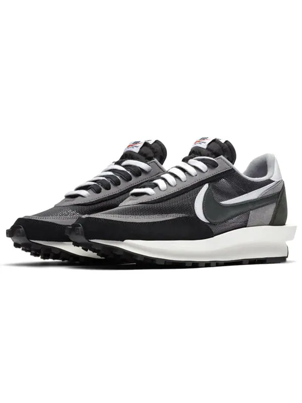 Кроссовки x sacai ldwaffle 'black' Nike — изображение 3 из 4, черный/-белый