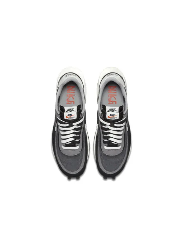 Кроссовки x sacai ldwaffle 'black' Nike — изображение 4 из 4, черный/-белый