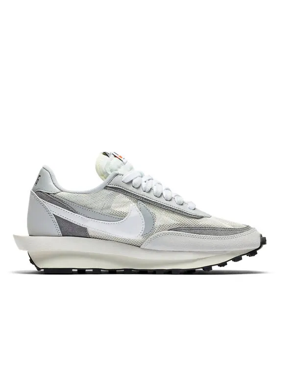 Кроссовки x sacai ldwaffle Nike — изображение 2 из 4, белый-серый-черный