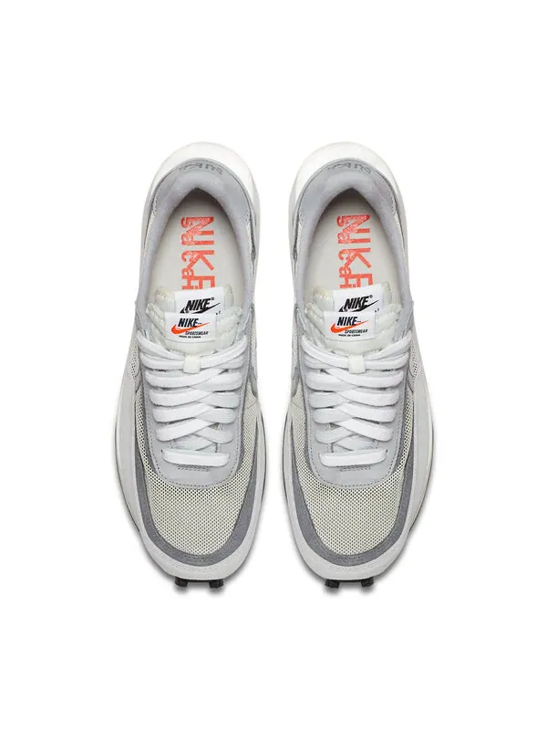 Кроссовки x sacai ldwaffle Nike — изображение 4 из 4, белый-серый-черный