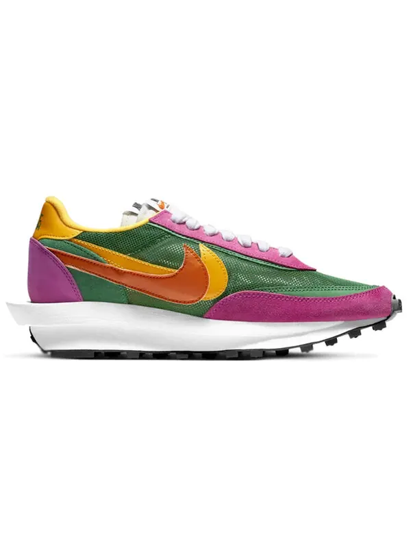 Кроссовки x sacai ldwaffle Nike — изображение 2 из 4, красный/зеленый