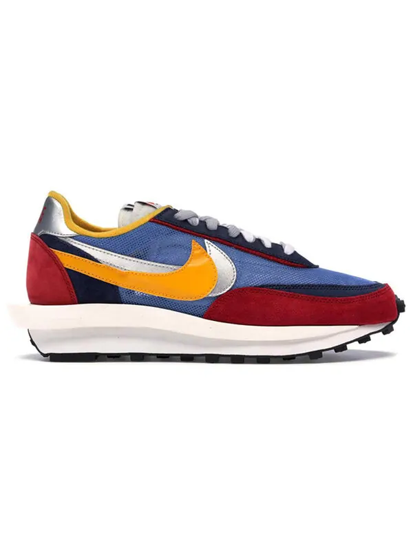 Кроссовки x sacai ldwaffle Nike — изображение 2 из 4, синий//красный/черный