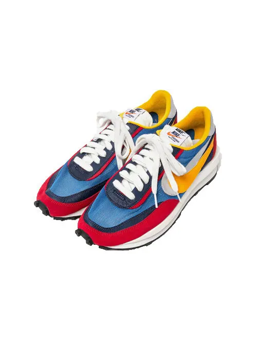 Кроссовки x sacai ldwaffle Nike — изображение 3 из 4, синий//красный/черный