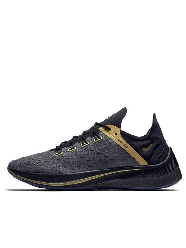 Кроссовки cr7 x exp-x14 'black gold' Nike — изображение 1 из 4, черный/золотистый