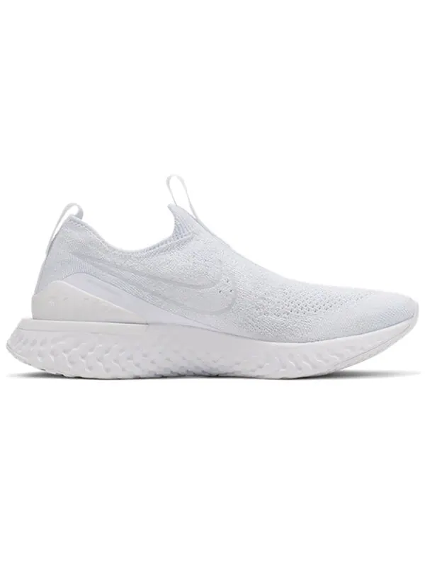 Кроссовки эпические фантом реагировать flyknit Nike — изображение 2 из 4, белый