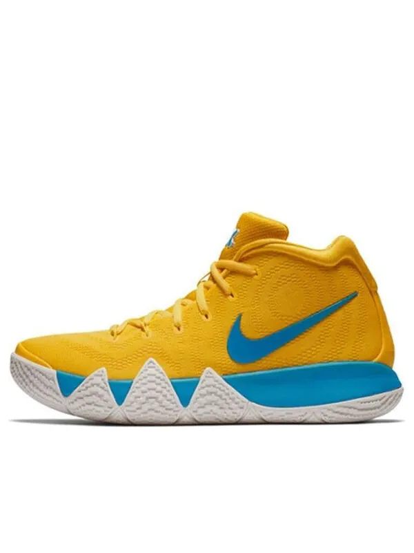 Кроссовки kyrie 4 Nike — изображение 1 из 4, желтый/синий/белый