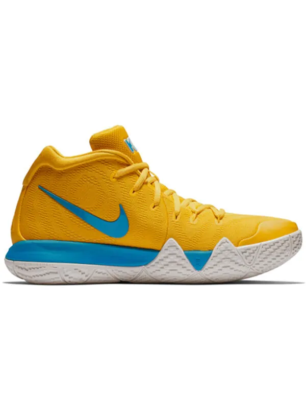 Кроссовки kyrie 4 Nike — изображение 2 из 4, желтый/синий/белый