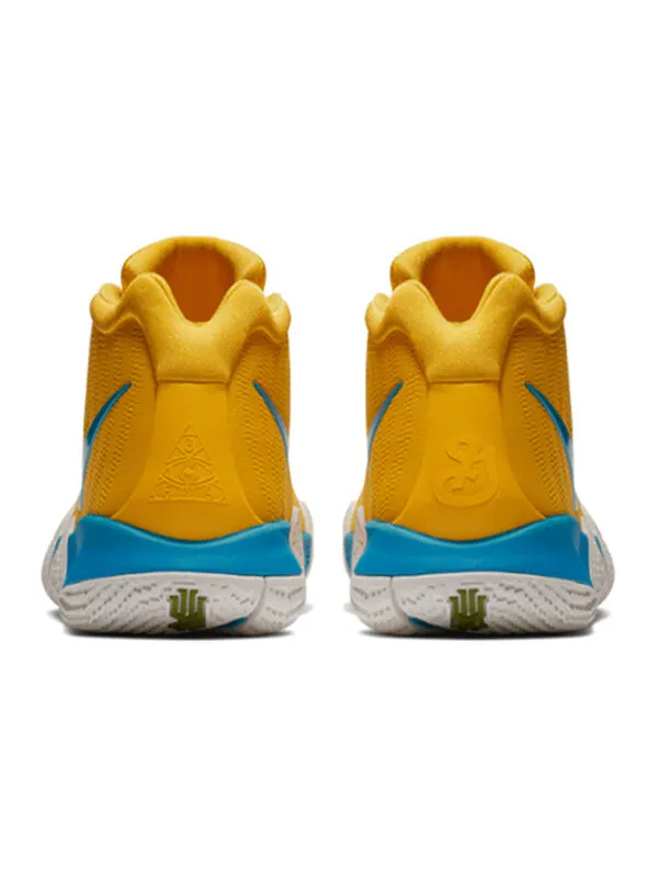 Кроссовки kyrie 4 Nike — изображение 3 из 4, желтый/синий/белый