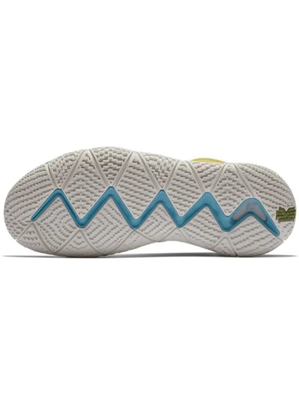 Кроссовки kyrie 4 Nike — изображение 4 из 4, желтый/синий/белый