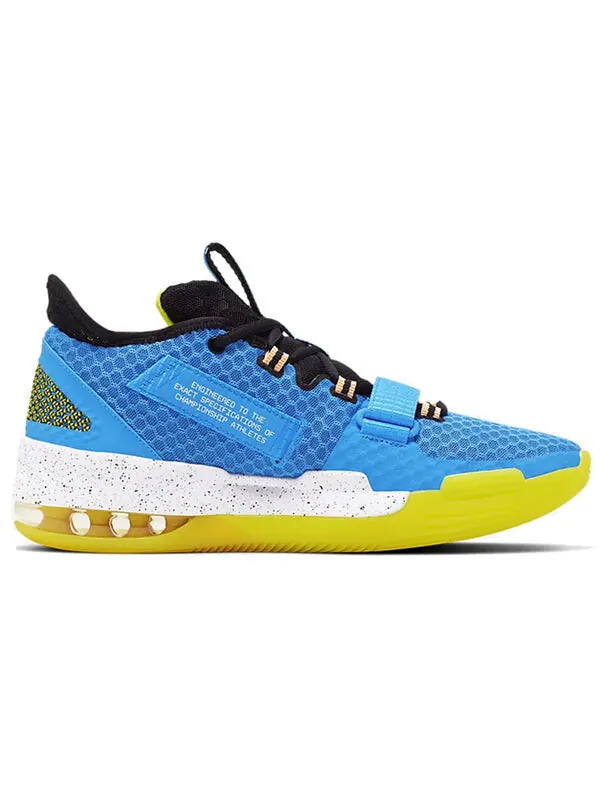 Кроссовки air force max low Nike — изображение 2 из 4, синий/желтый
