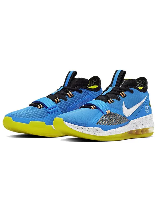 Кроссовки air force max low Nike — изображение 3 из 4, синий/желтый