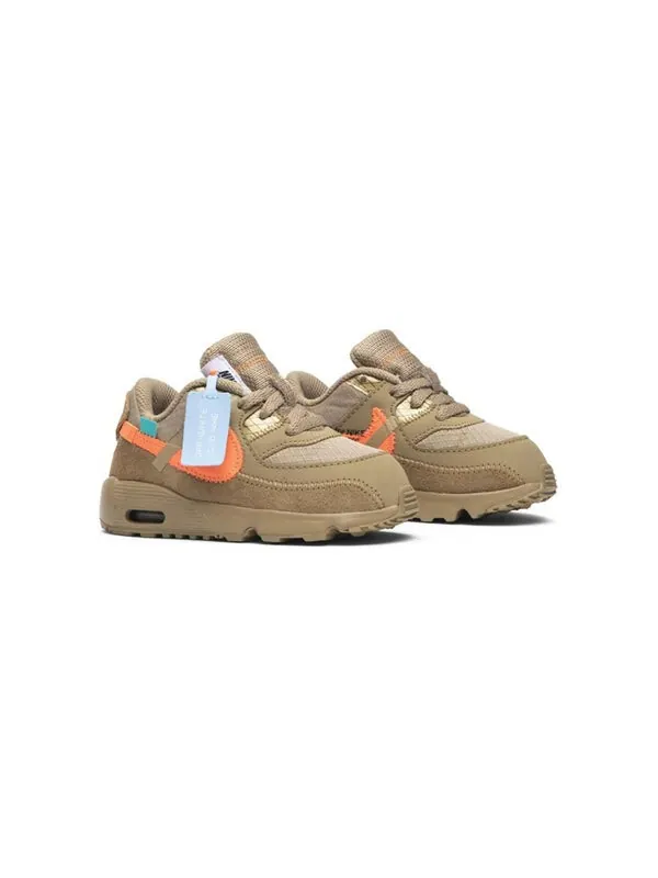 Кроссовки x off-white air max 90 'desert ore' Nike — изображение 2 из 4, зеленый
