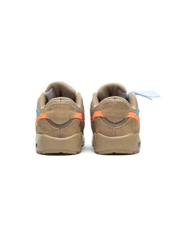 Кроссовки x off-white air max 90 'desert ore' Nike — изображение 3 из 4, зеленый