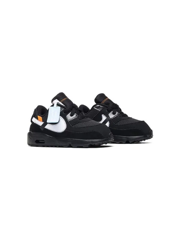 Кроссовки x off white air max 90 Nike — изображение 2 из 4, черный/белый--черный