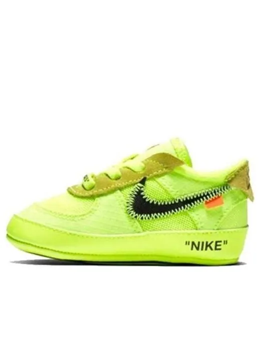 Кроссовки Nike x Off-White Air Force 1 Low CB 'Volt' BV0854-700 — изображение 1 из 4, желтый