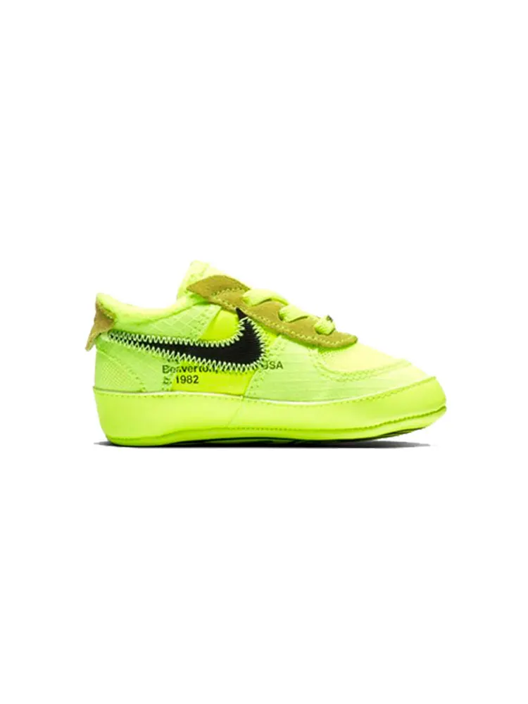 Кроссовки Nike x Off-White Air Force 1 Low CB 'Volt' BV0854-700 — изображение 2 из 4, желтый