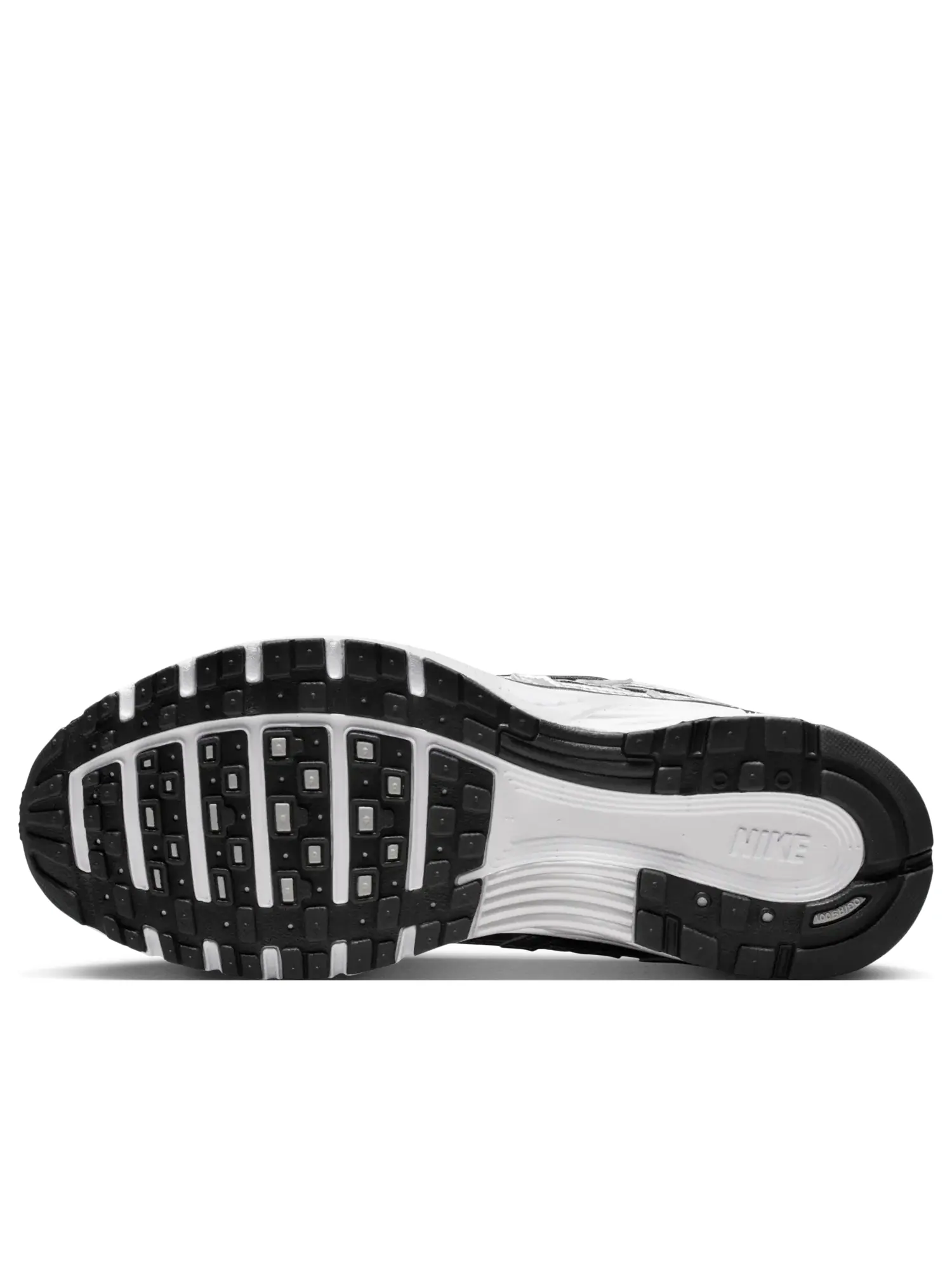 Кроссовки (WMNS) Nike P-6000 'Metallic Silver Black White' — изображение 5 из 6, серебряный