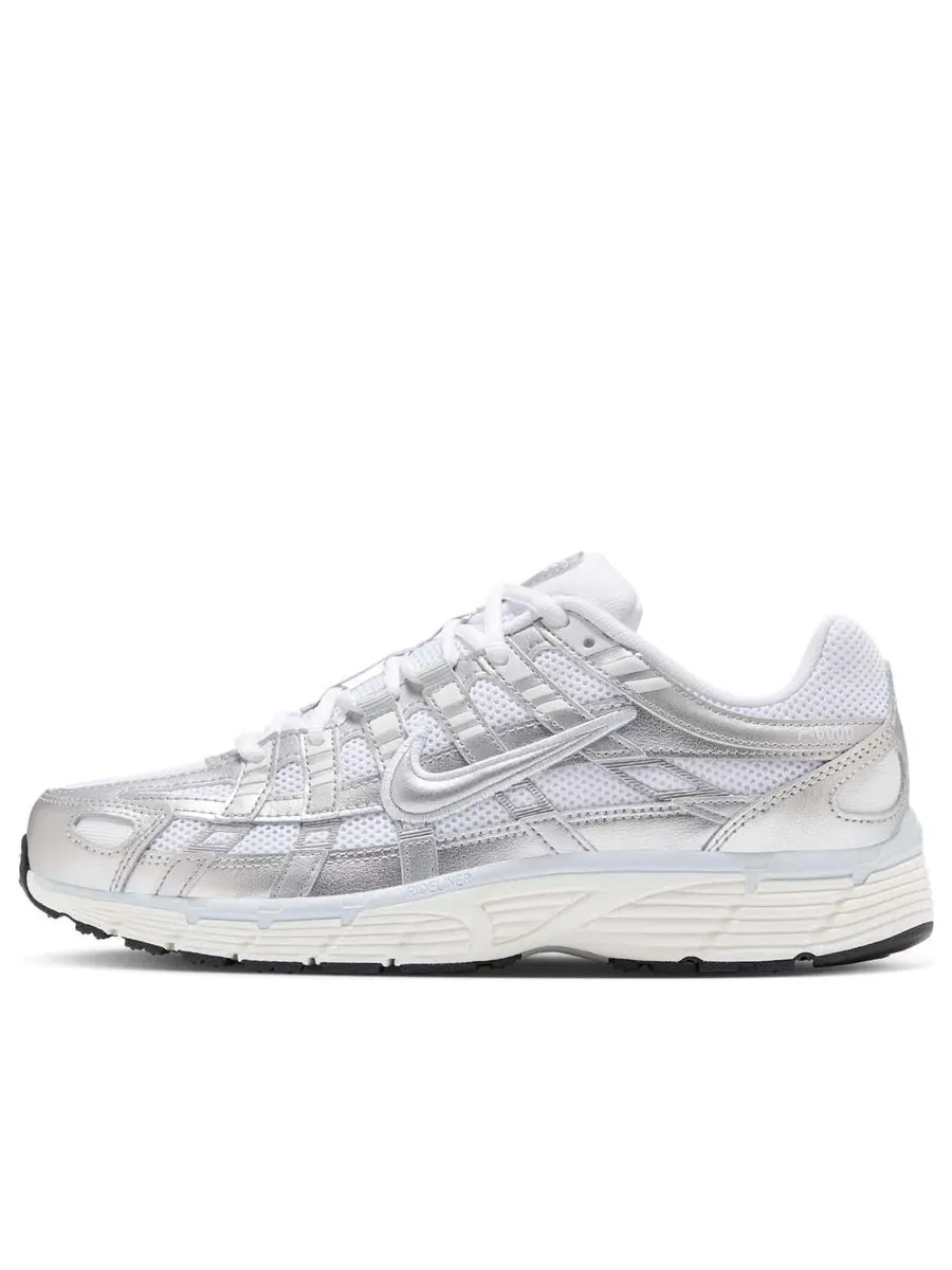 Кроссовки (WMNS) Nike P-6000 'Silver White Beige' — изображение 1 из 6, серебряный