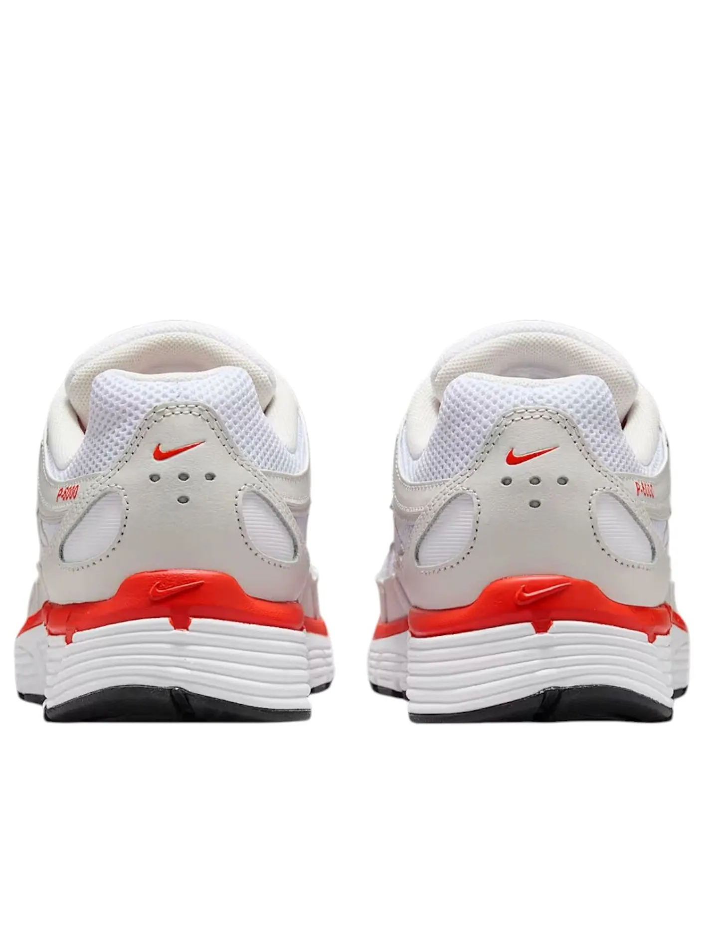 Кроссовки (WMNS) Nike P-6000 'White Platinum Tint Picante Red' — изображение 4 из 6, серебряный