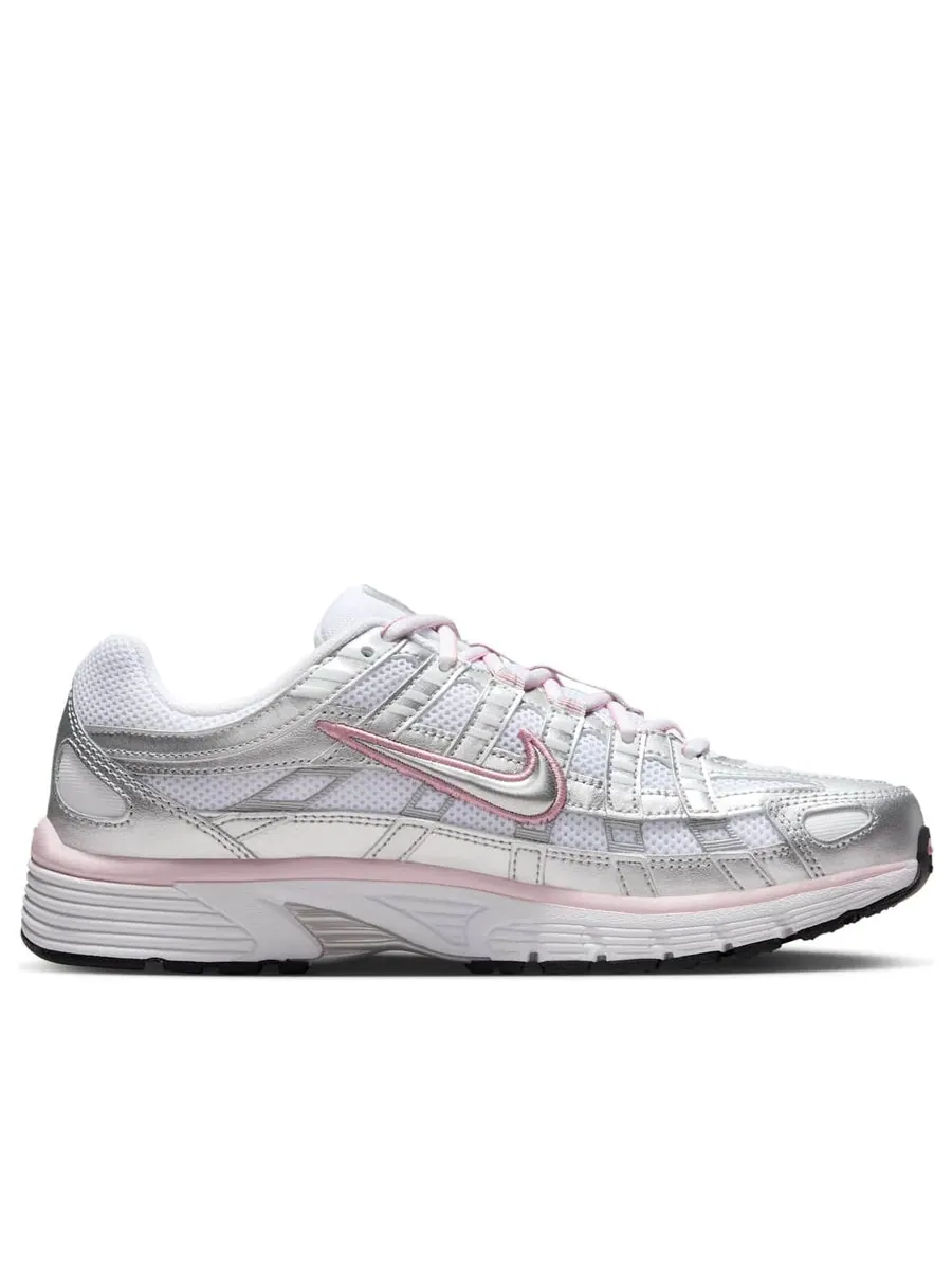 Кроссовки (WMNS) Nike P-6000 'White Elemental Pink' — изображение 2 из 6, серебряный