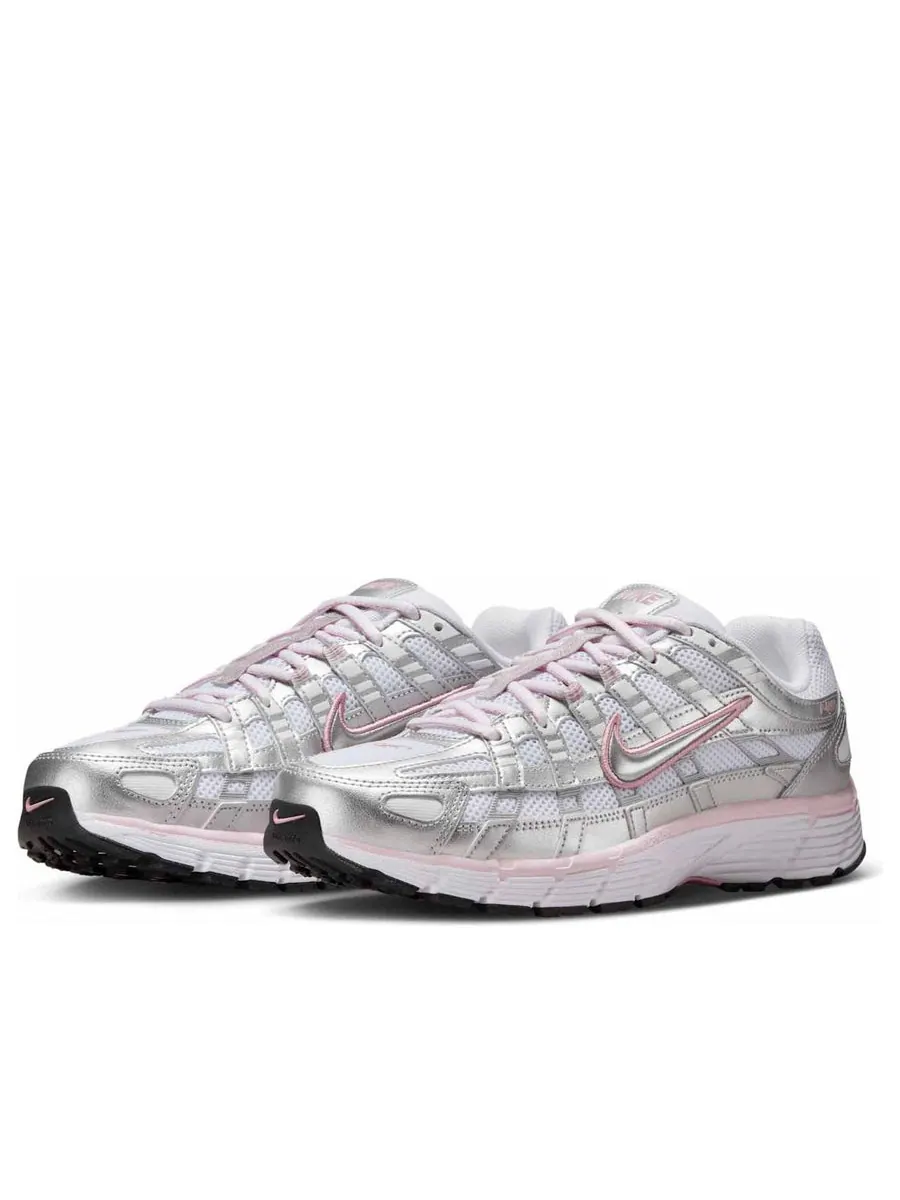 Кроссовки (WMNS) Nike P-6000 'White Elemental Pink' — изображение 3 из 6, серебряный