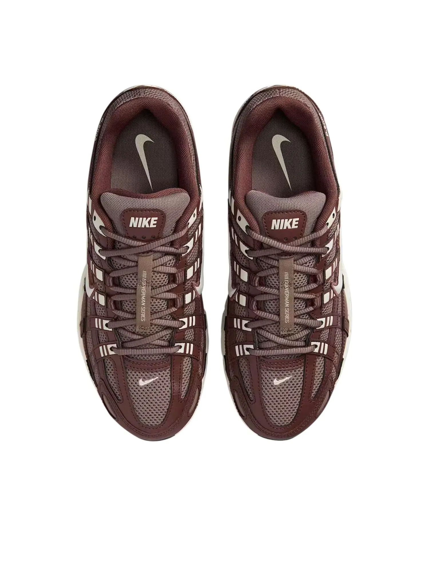 Кроссовки (WMNS) Nike P-6000 'Fauna Brown Mink Brown' — изображение 2 из 6, коричневый