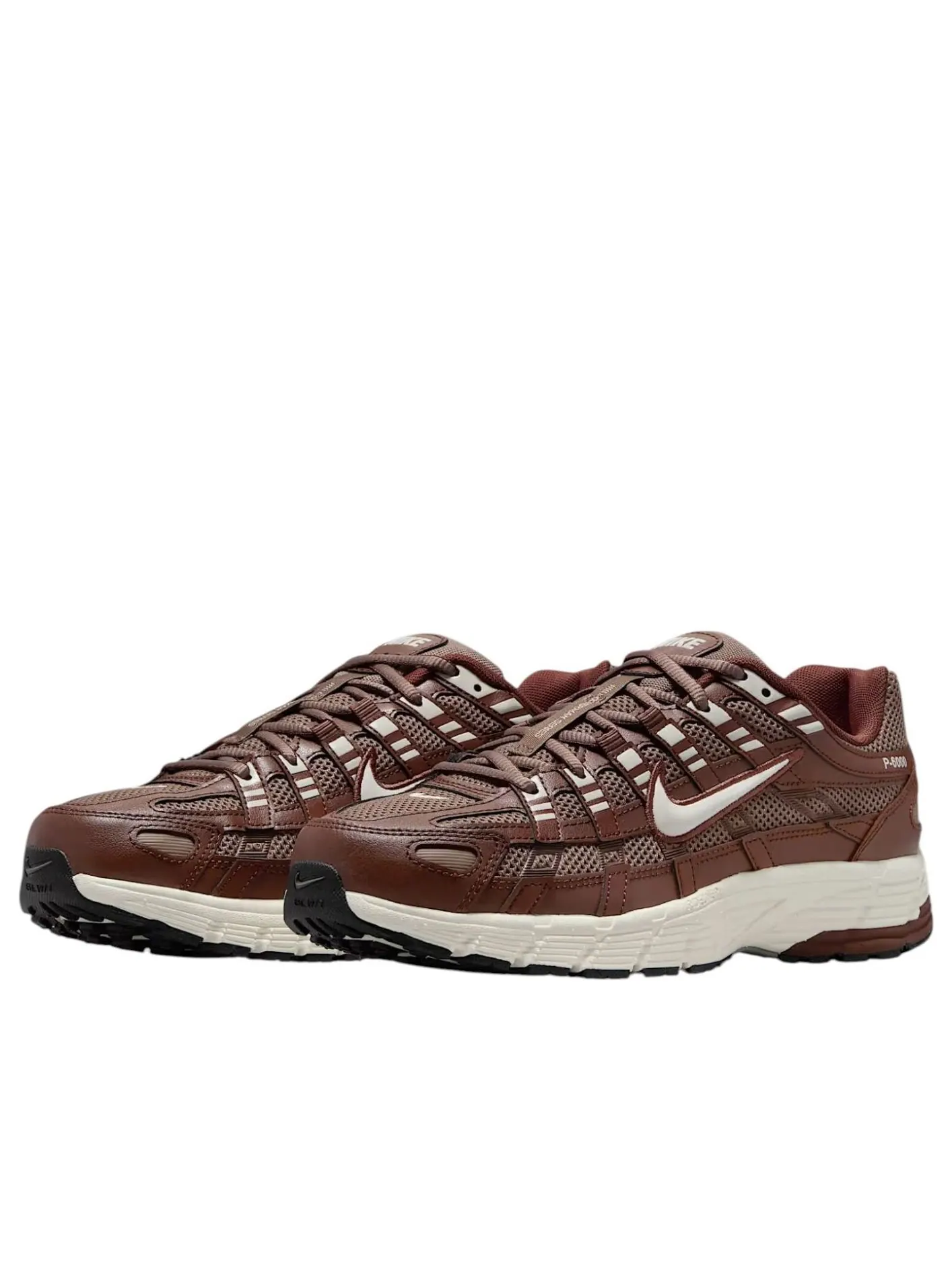 Кроссовки (WMNS) Nike P-6000 'Fauna Brown Mink Brown' — изображение 3 из 6, коричневый