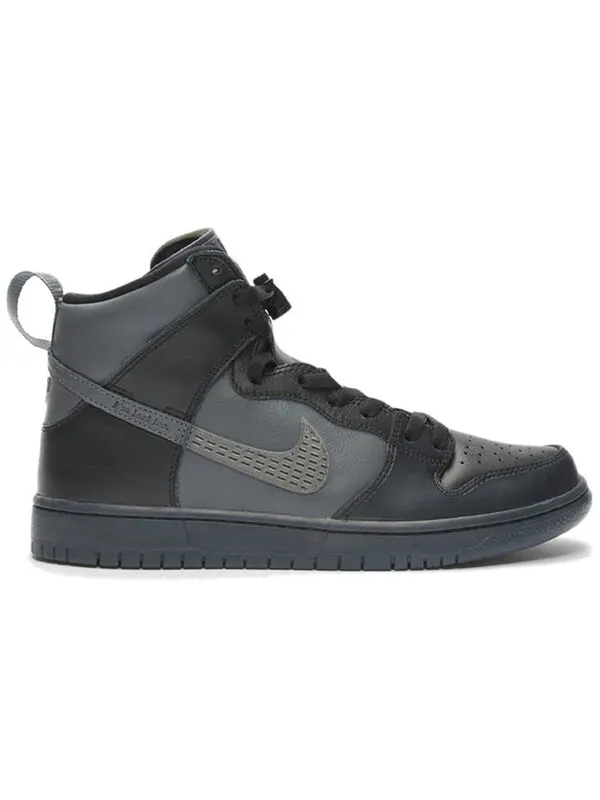 Кроссовки sb dunk высокие Nike — изображение 2 из 4, черный/темный серый