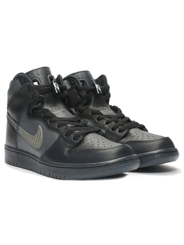 Кроссовки sb dunk высокие Nike — изображение 3 из 4, черный/темный серый