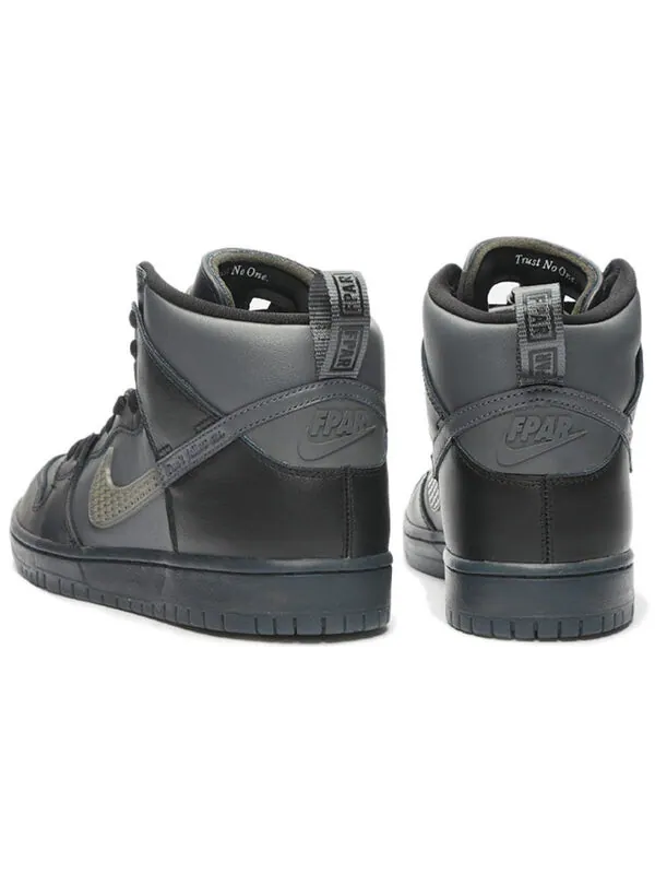 Кроссовки sb dunk высокие Nike — изображение 4 из 4, черный/темный серый