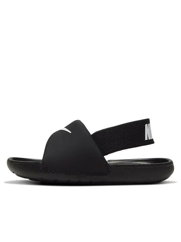 Тапочки kawa slide 'black white' Nike — изображение 1 из 4, черный